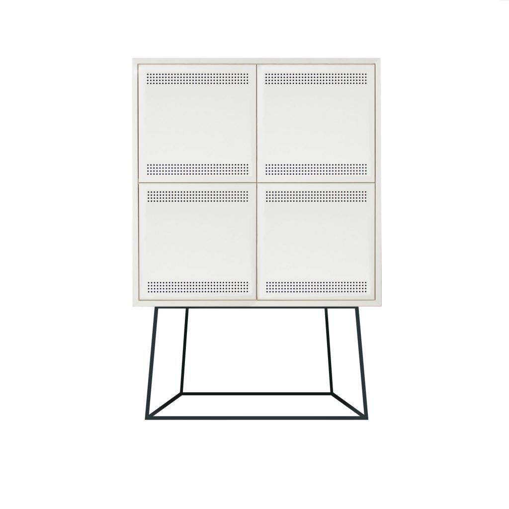 Paper Cabinet Large White
